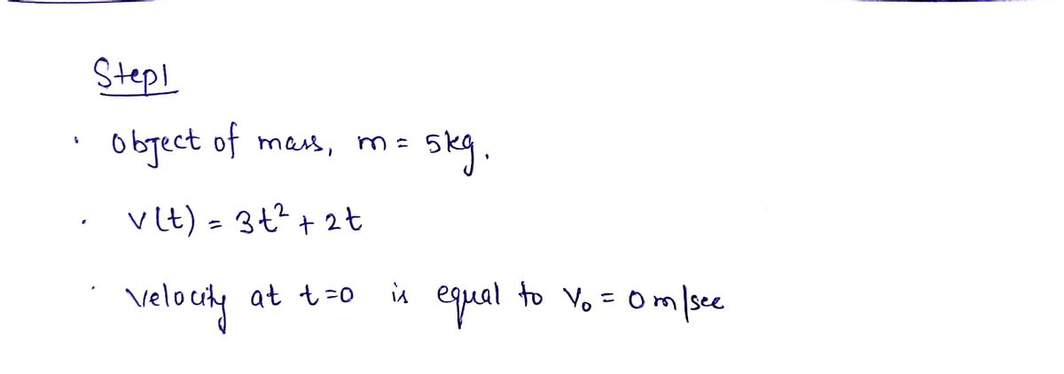 Physics homework question answer, step 1, image 1